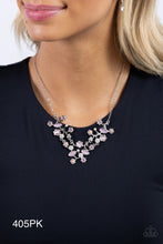 Load image into Gallery viewer, Paparazzi “Gardening Group” Pink Necklace Earring Set - Paparazzi Accessories