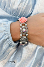 Load image into Gallery viewer, Paparazzi “Optimistic Oasis” Orange Stretch Bracelet - Paparazzi Accessories