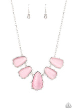 Load image into Gallery viewer, Paparazzi “Newport Princess" Pink Necklace Earring Set - Paparazzi Accessories