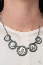 Load image into Gallery viewer, Paparazzi “PIXEL Perfect” Black Necklace Earring Set -Paparazzi Accessories