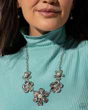 Load image into Gallery viewer, Paparazzi “FLOWER Move” Orange Necklace Earring Set - Paparazzi Accessories