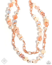 Load image into Gallery viewer, Paparazzi “Crack of Dawn” Copper Necklace Earring Set - Paparazzi Accessories