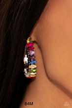 Load image into Gallery viewer, “Rainbow Range” Multi Hoop Earrings - Paparazzi Accessories