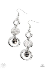 Load image into Gallery viewer, Paparazzi “Marble Montage” Black Dangle Earrings