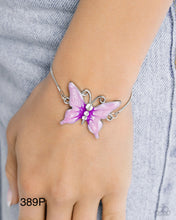 Load image into Gallery viewer, Paparazzi “Aerial Adornment” Purple Adjustable Sling Knot Bracelet - Paparazzi Accessories