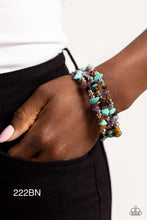 Load image into Gallery viewer, Paparazzi “Stacking Stones” Brown Coil Wrap Bracelet
