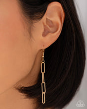 Load image into Gallery viewer, Paparazzi “Trendy Trinket” Gold Necklace Earring Set - Paparazzi Accessories