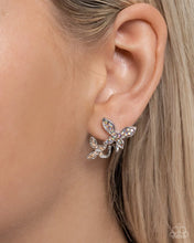 Load image into Gallery viewer, “Paparazzi Adorably Aerial” Orange Post Earrings - Paparazzi Accessories