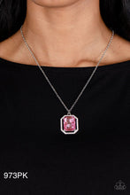 Load image into Gallery viewer, Paparazzi “Galloping Gala” Pink Necklace Earring Set -Paparazzi Accessories
