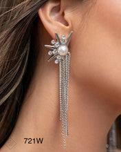 Load image into Gallery viewer, “Punk Rock” White Post Earrings - Paparazzi
