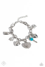 Load image into Gallery viewer, Paparazzi Vintage “Charming Color” White Clasp Bracelet - Paparazzi Accessories