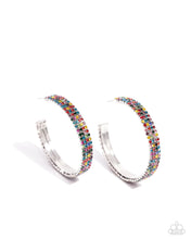 Load image into Gallery viewer, Paparazzi “Stacked Symmetry” Multi Hoop Earrings - Paparazzi Accessories