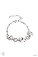 Load image into Gallery viewer, Paparazzi “Once Upon A Treasure” White Clasp Bracelet - Paparazzi Accessories