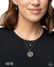 Load image into Gallery viewer, Paparazzi “Birthstone Beauty” Blue Necklace Earring Set