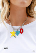 Load image into Gallery viewer, Paparazzi “Scouting Shapes” Multi Necklace Earring Set - Paparazzi Accessories