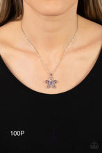 Load image into Gallery viewer, Paparazzi “Botanical Ballad” Purple Necklace Earrings Set