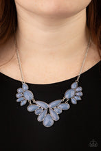 Load image into Gallery viewer, Paparazzi “A Passing FAN-cy” Blue Necklace Earring Set -Paparazzi Accessories