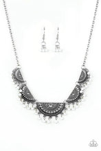 Load image into Gallery viewer, Paparazzi - “Boho Baby” White Necklace Earring Set - Cindysblingboutique