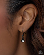 Load image into Gallery viewer, Paparazzi “Stellar Selfie” Black Necklace Earrings Set - Paparazzi Accessories