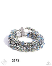 Load image into Gallery viewer, Paparazzi “Ignited Influence” Silver Magnetic Bracelet - Paparazzi Accessories