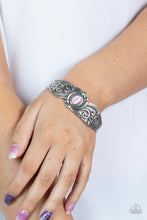 Load image into Gallery viewer, Paparazzi “Glowing Enchantment” Pink Cuff Bracelet
