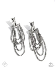 Load image into Gallery viewer, Paparazzi “Resounding Radiance” Black Post Earrings - Paparazzi Accessories