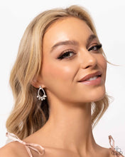 Load image into Gallery viewer, Paparazzi “Experience Elegance” White Post Earrings - Paparazzi Accessories
