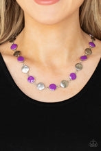 Load image into Gallery viewer, Paparazzi “Harmonizing Hotspot" Purple Necklace Earring Set - Paparazzi Accessories