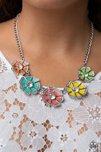 Load image into Gallery viewer, Paparazzi “Playful Posies” Multi Necklace Earring Set - Paparazzi Accessories
