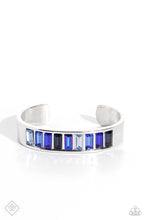 Load image into Gallery viewer, Paparazzi “Practice Poise” Blue Cuff Bracelet
