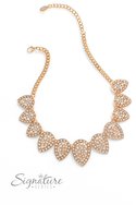 Load image into Gallery viewer, “The Cody Zi Collection” Gold Necklace Earring Set - Paparazzi Accessories