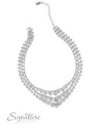 Load image into Gallery viewer, Paparazzi “The Dana” Zi Collection White Necklace Earring Set - Paparazzi Accessories
