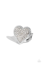 Load image into Gallery viewer, Paparazzi “Sweet Serendipity” White Stretch Ring
