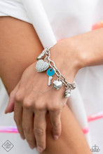 Load image into Gallery viewer, Paparazzi Vintage “Charming Color” White Clasp Bracelet - Paparazzi Accessories