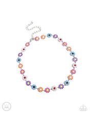 Load image into Gallery viewer, Paparazzi “Floral Falsetto” Multi Choker Necklace Earring Set - Paparazzi Accessories