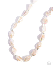 Load image into Gallery viewer, Paparazzi “SHELL-bound Sentiment” Brown Necklace Earring Set - Paparazzi Accessories