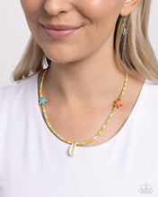 Load image into Gallery viewer, “Beachside Beauty” Multi Necklace Earring Set - Paparazzi Accessories