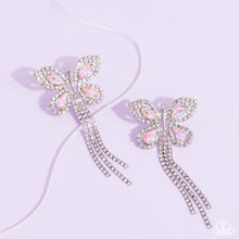 Load image into Gallery viewer, Paparazzi “Next SOAR” Pink Post Earrings - Paparazzi Accessories