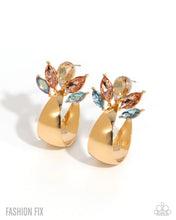 Load image into Gallery viewer, Paparazzi “Bequeathed Brilliance” Multi Hoop Earrings - Paparazzi Accessories