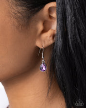 Load image into Gallery viewer, Paparazzi “Summer Season” Purple Necklace Earring Set