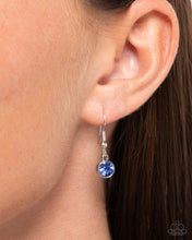 Load image into Gallery viewer, Paparazzi “Anchored Accent” Blue Necklace Earring Set - Paparazzi Accessories