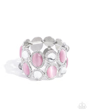 Load image into Gallery viewer, “Paparazzi Affixed Appeal” Pink Stretch Bracelet - Paparazzi Accessories