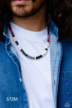 Load image into Gallery viewer, Paparazzi “Beaded Bravery” Multi Urban Necklace - Paparazzi Accessories