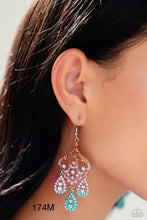 Load image into Gallery viewer, Paparazzi “Chandelier Command” Multi Dangle Earrings - Paparazzi Accessories