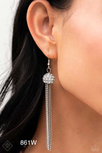 Load image into Gallery viewer, Paparazzi “Polished Paramount” White Earrings - Paparazzi Accessories