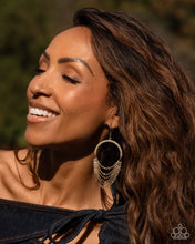 Load image into Gallery viewer, Paparazzi “Ostentatious Opulence” Gold Danlge Earrings - Paparazzi Accessories