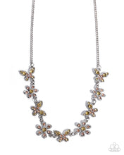 Load image into Gallery viewer, Paparazzi “Whimsical Indulgence” Yellow Necklace Earring Set - Paparazzi Accessories