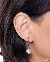 Load image into Gallery viewer, Paparazzi “Stellar Scout” Black Necklace Earring Set - Paparazzi Accessories