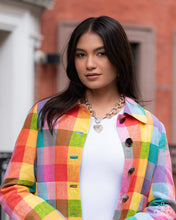 Load image into Gallery viewer, Paparazzi “MVP Matchmaker” White Necklace Earring Set - Paparazzi Accessories