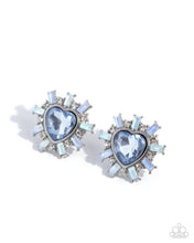 Load image into Gallery viewer, Paparazzi “Flirty Feature” Blue Post Earrings - Paparazzi Accessories